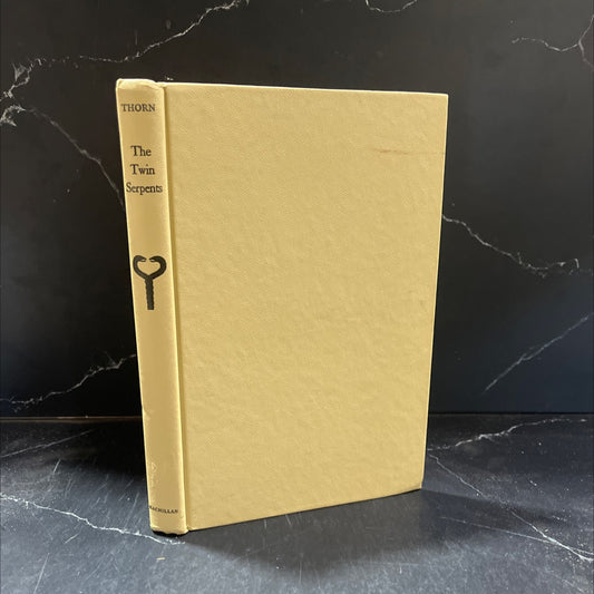 the twin serpents book, by ronald scott thorn, 1965 Hardcover image 1