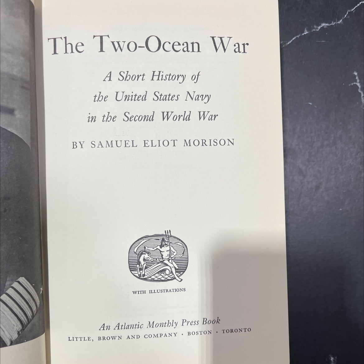 the two-ocean war a short history of the united states navy in the second world war book, by samuel eliot morison, 1963 image 2