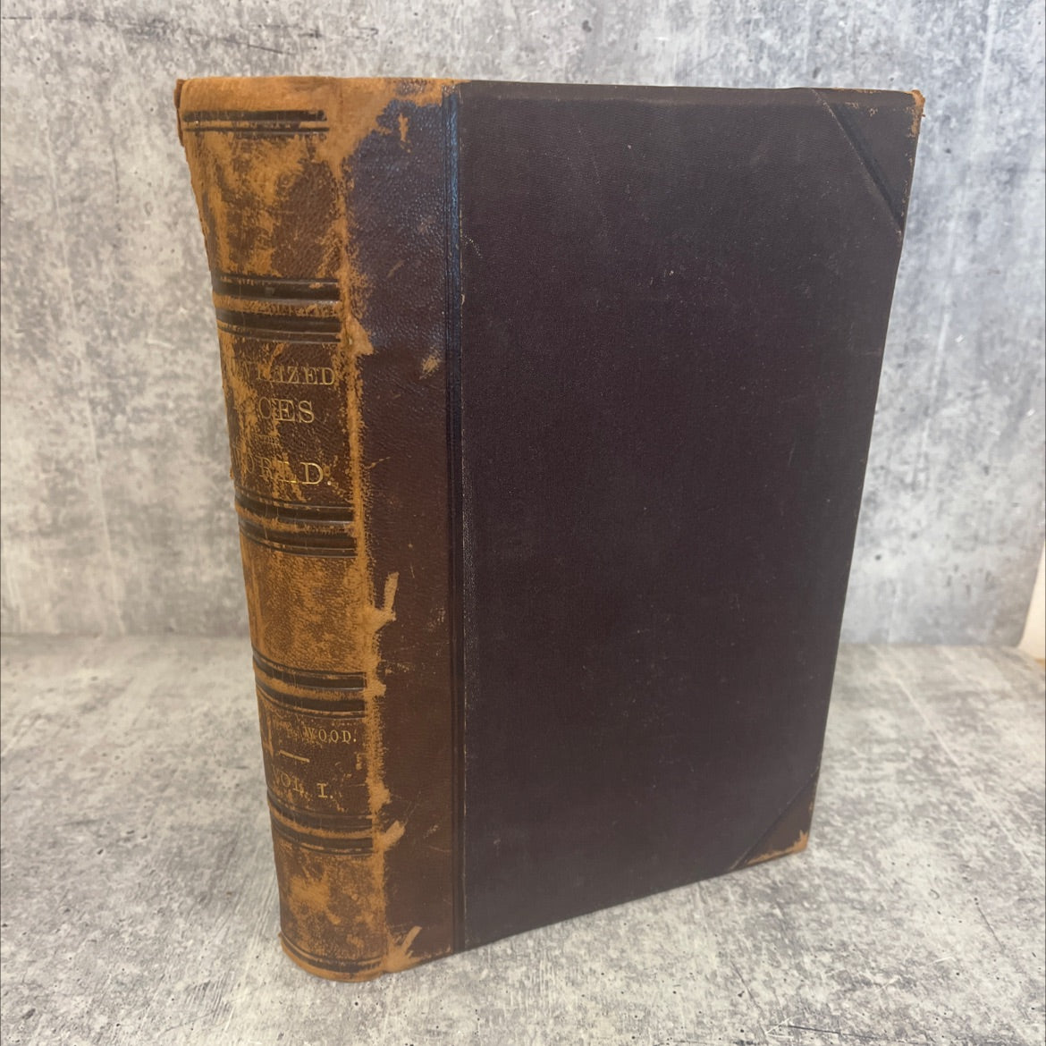 the uncivilized races of men in all countries of the world book, by rev. j. g. wood, 1870 Leather, Rare, Antique image 1