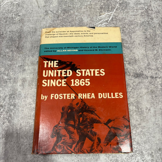 the united states since 1865 book, by foster rhea dulles, 1959 Hardcover image 1