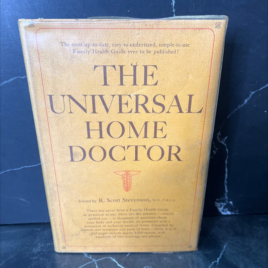 the universal home doctor book, by r. scott stevenson m.d., f.r.c.s., 1968 Hardcover, Vintage image 1