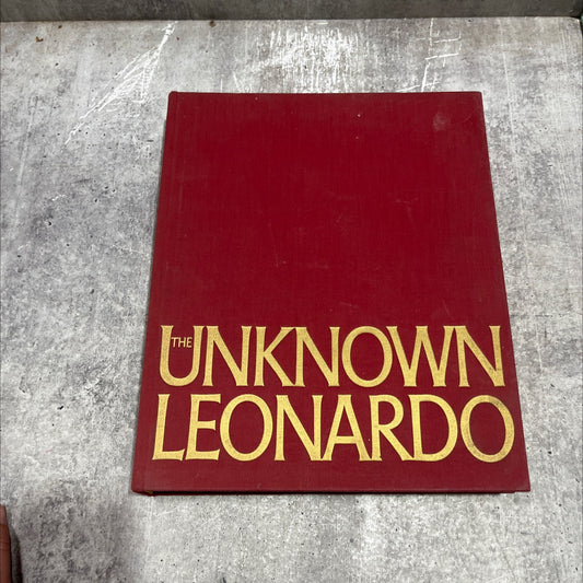 the unknown leonardo book, by ladislao reti, 1974 Hardcover image 1