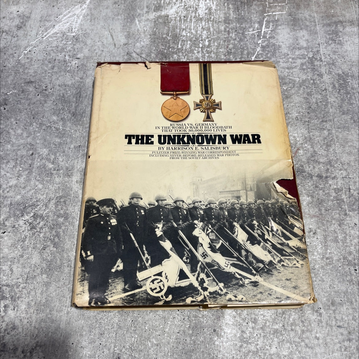 the unknown war book, by harrison e. salisbury, 1978 Hardcover image 1