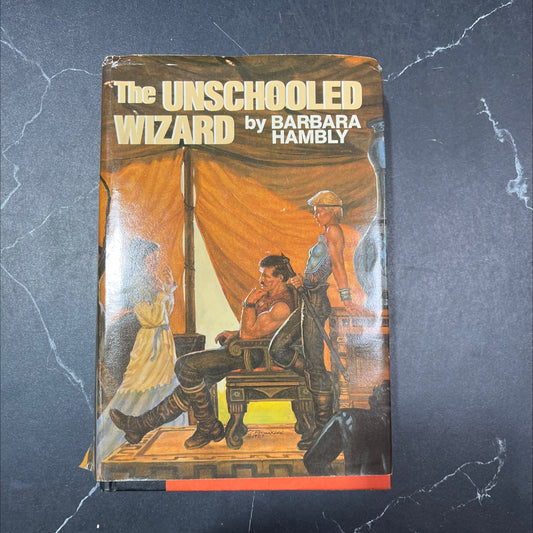 the unschooled wizard book, by barbara hambly, 1987 Hardcover image 1