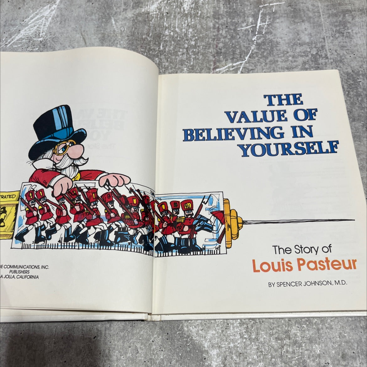 the value of believing in yourself book, by spencer johnson, m.d., 1976 Hardcover image 2