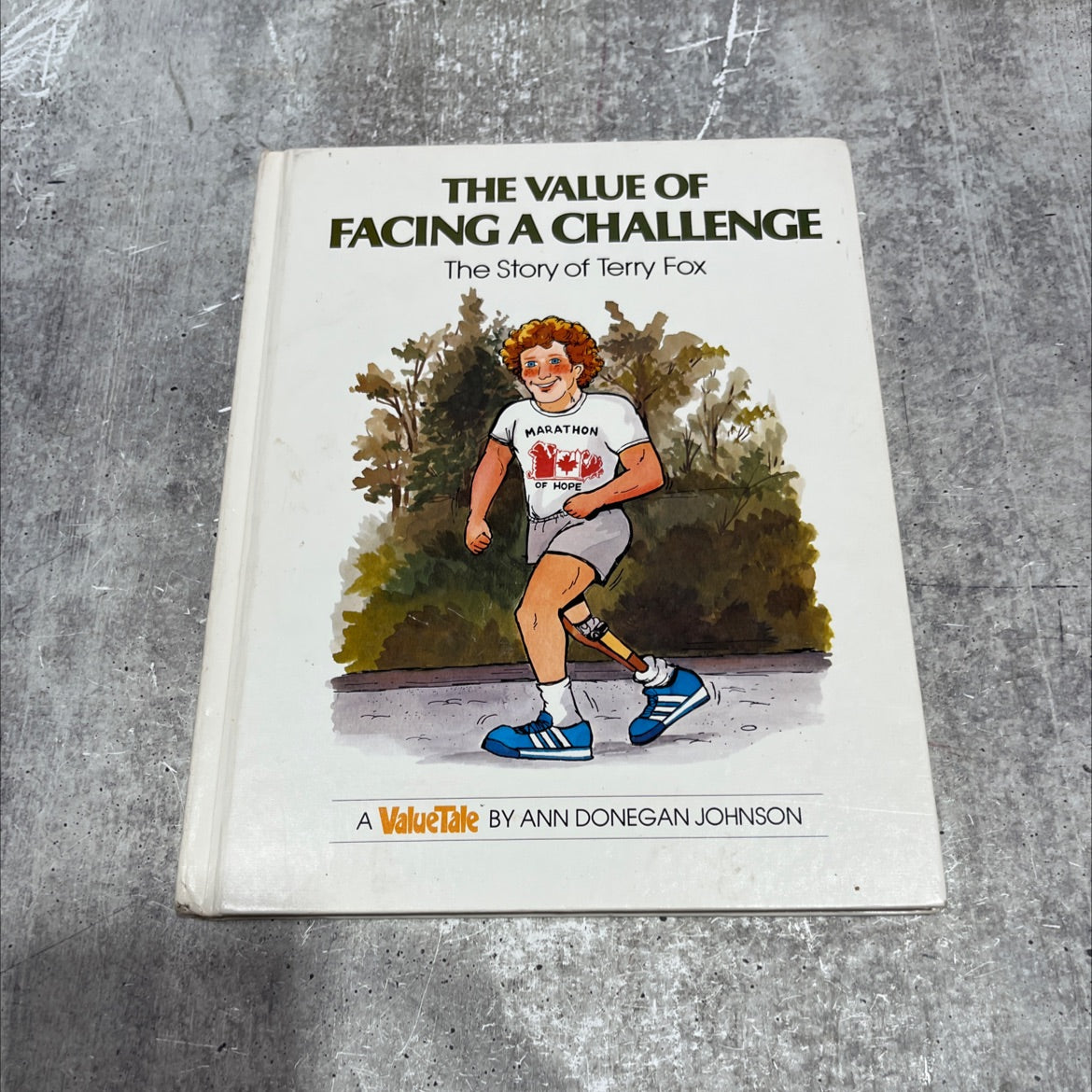 the value of facing a challenge - illustrated book, by ann donegan johnson, 1983 Hardcover image 1