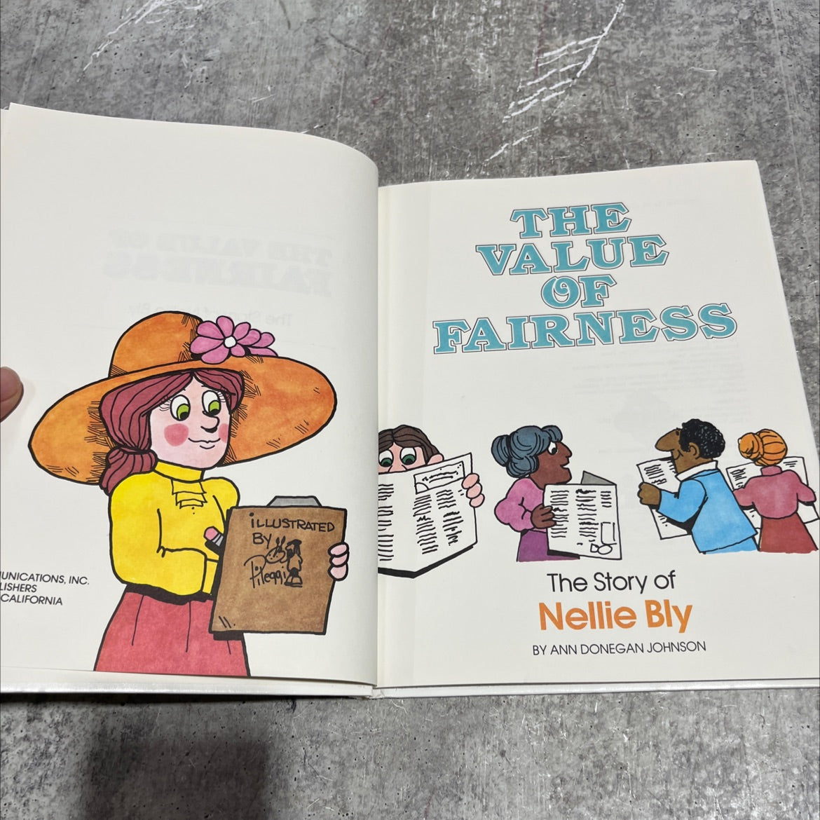 the value of fairness book, by ann donegan johnson, 1977 Hardcover image 2