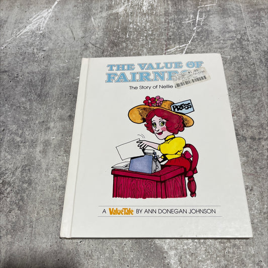 the value of fairness book, by ann donegan johnson, 1977 Hardcover image 1