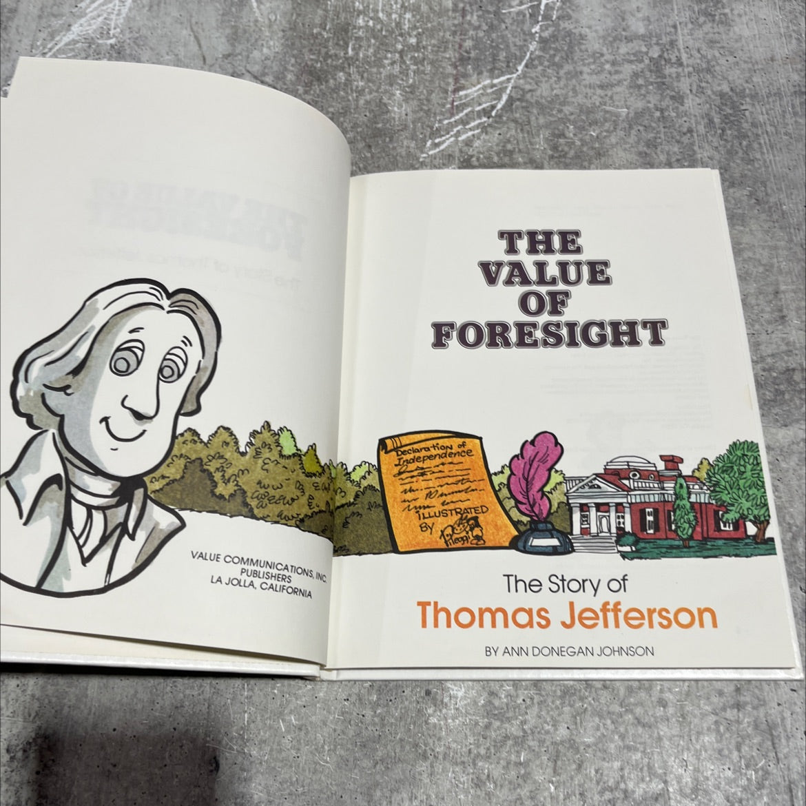 the value of foresight book, by ann donegan johnson, 1979 Hardcover image 2