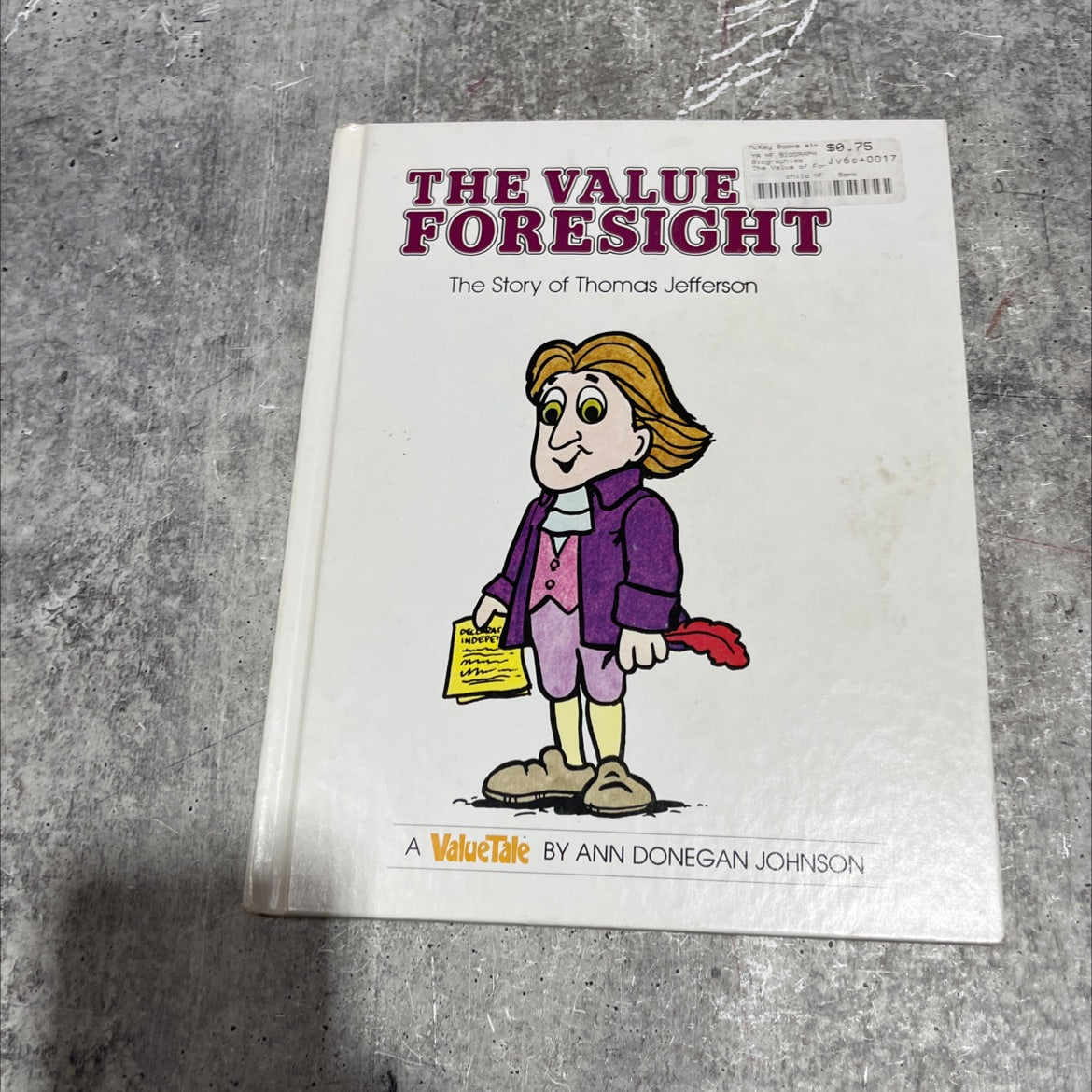 the value of foresight book, by ann donegan johnson, 1979 Hardcover image 1