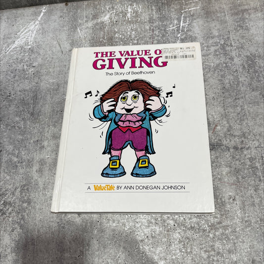 the value of giving book, by ann donegan johnson, 1979 Hardcover image 1