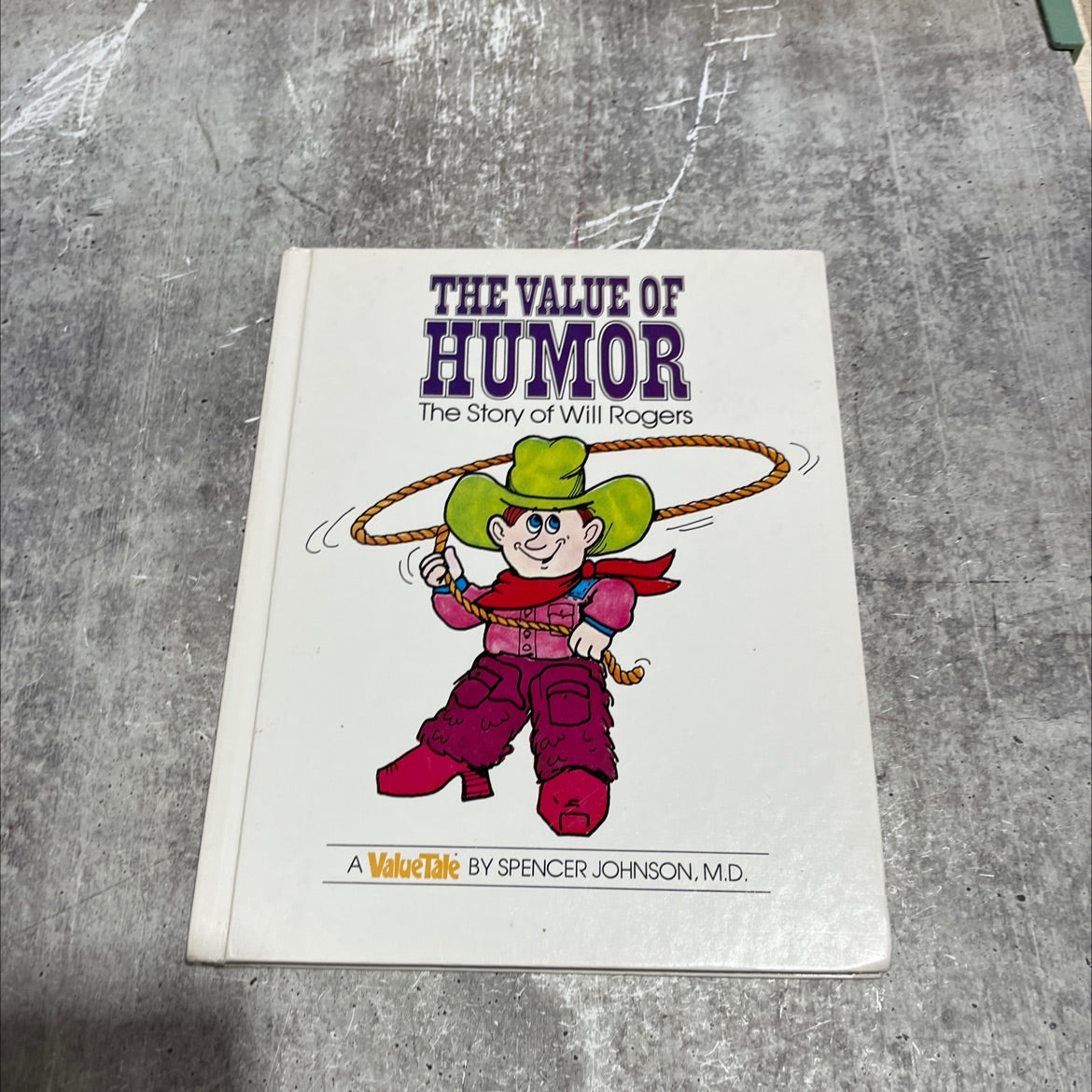 the value of humor book, by spencer johnson, m.d., 1976 Hardcover image 1