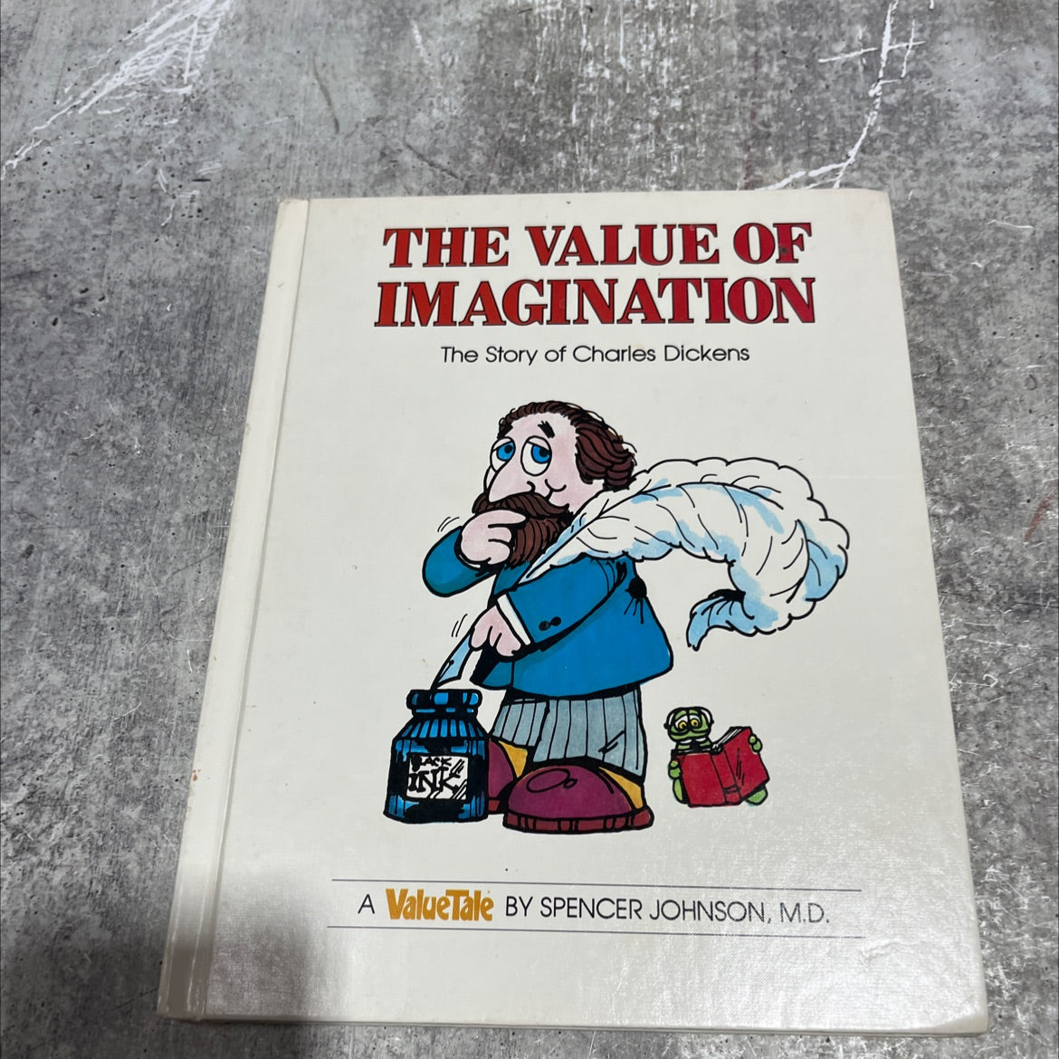 the value of imagination book, by Spencer Johnson, M.D., 1977 Hardcover image 1