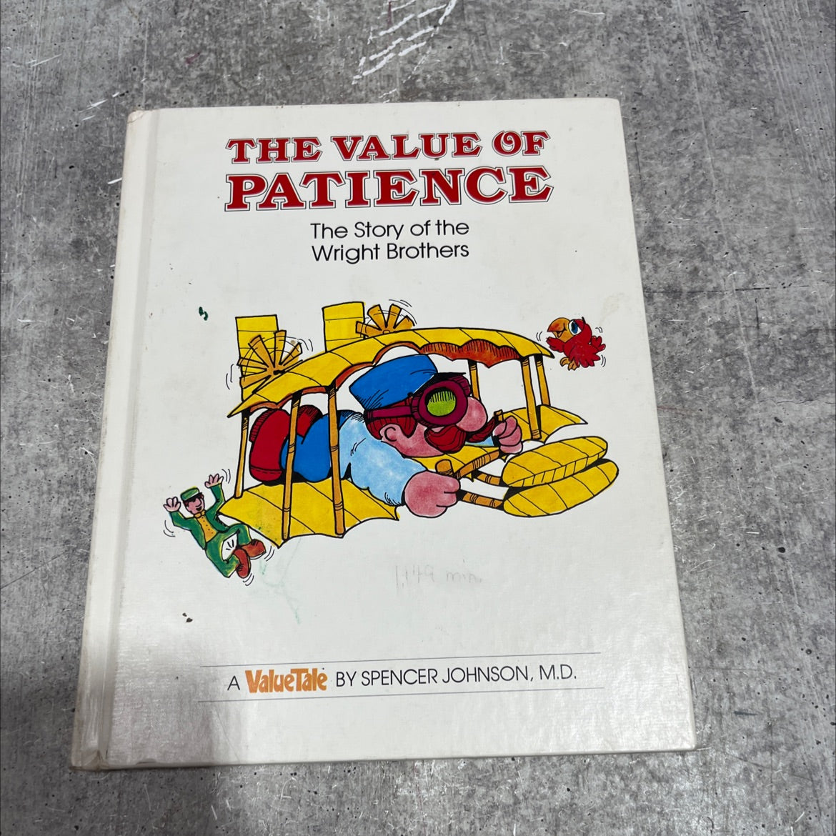 the value of patience book, by spencer johnson, m.d., 1976 Hardcover image 1
