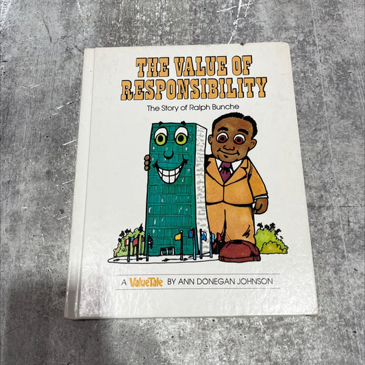 the value of responsibility illustrated by the story of ralph bunche book, by ann donegan johnson, 1978 Hardcover image 1