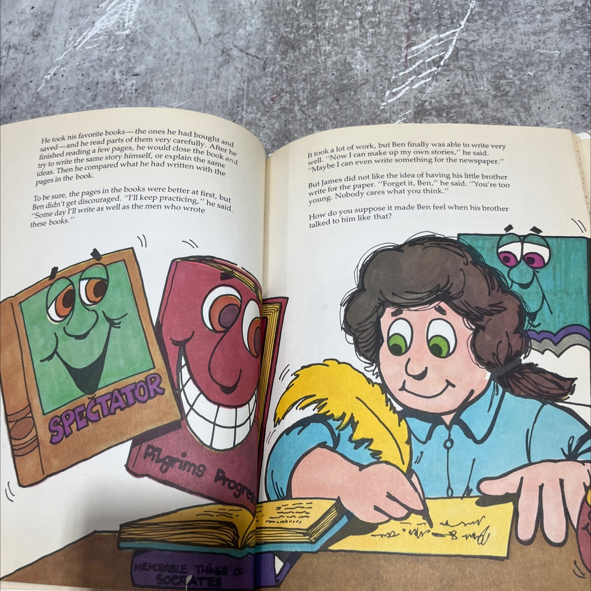 the value of saving book, by spencer johnson, m.d., 1978 Hardcover image 4