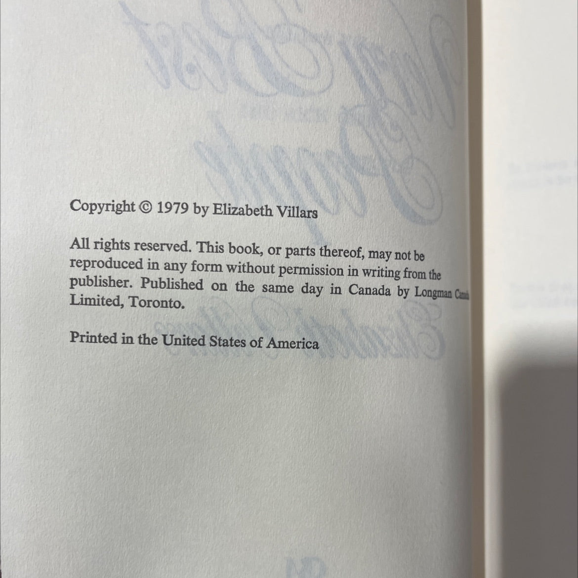 the very best people book, by Elizabeth Villars, 1979 Hardcover image 3