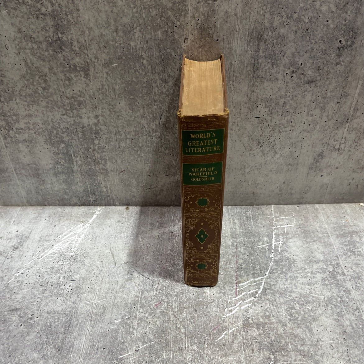 the vicar of wakefield book, by oliver goldsmith, unknown Hardcover image 3