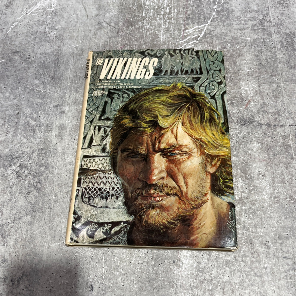 the vikings book, by howard la fay, 1972 Hardcover image 1