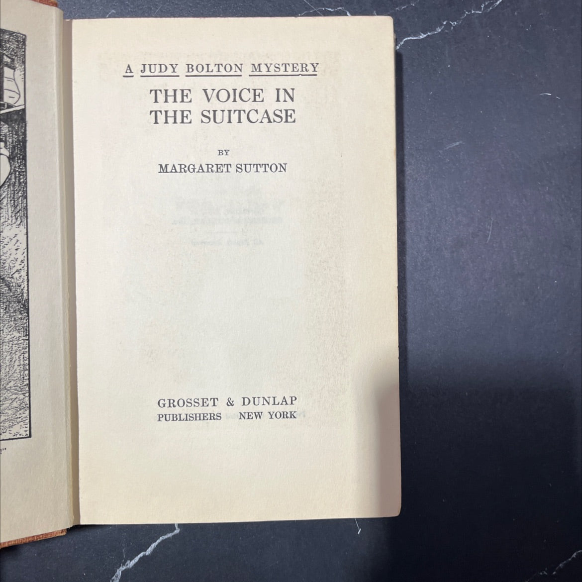 the voice in the suitcase book, by margaret sutton, 1935 Hardcover image 2