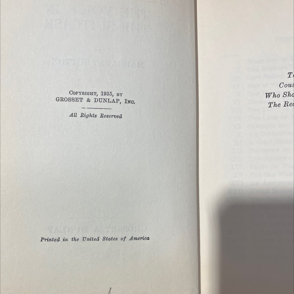 the voice in the suitcase book, by margaret sutton, 1935 Hardcover image 3