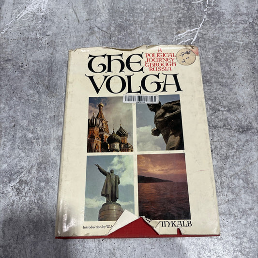 the volga a political journey through russia book, by marvin kalb, 1967 Hardcover image 1