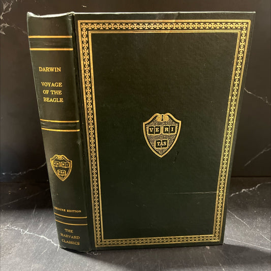the voyage of the beagle book, by charles darwin, 1937 Hardcover image 1