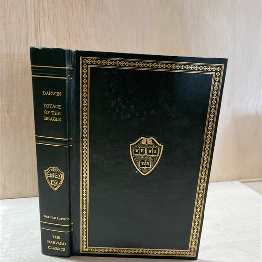 the voyage of the beagle book, by charles darwin, 1937 Hardcover, Antique image 1
