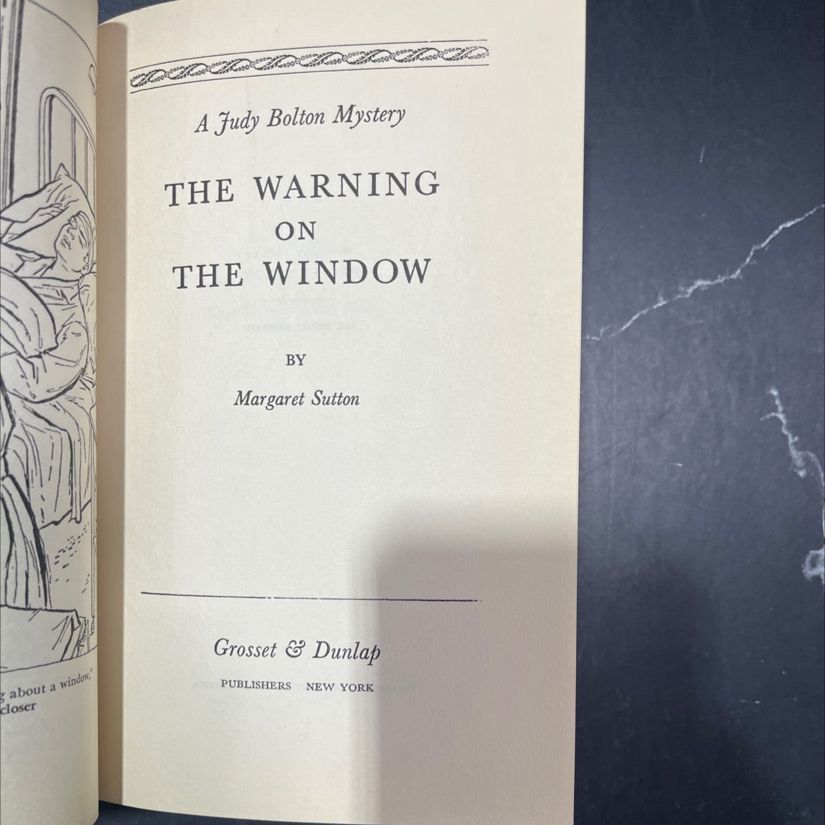 the warning on the window book, by Margaret Sutton, 1949 Hardcover image 2