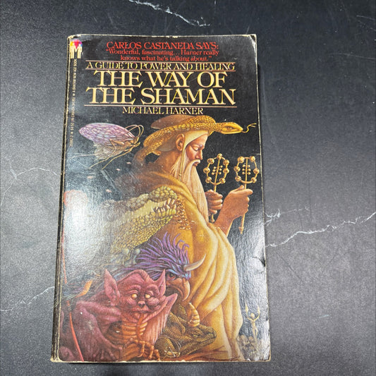the way of the shaman a guide to power and healing book, by Michael Harner, 1980 Paperback image 1