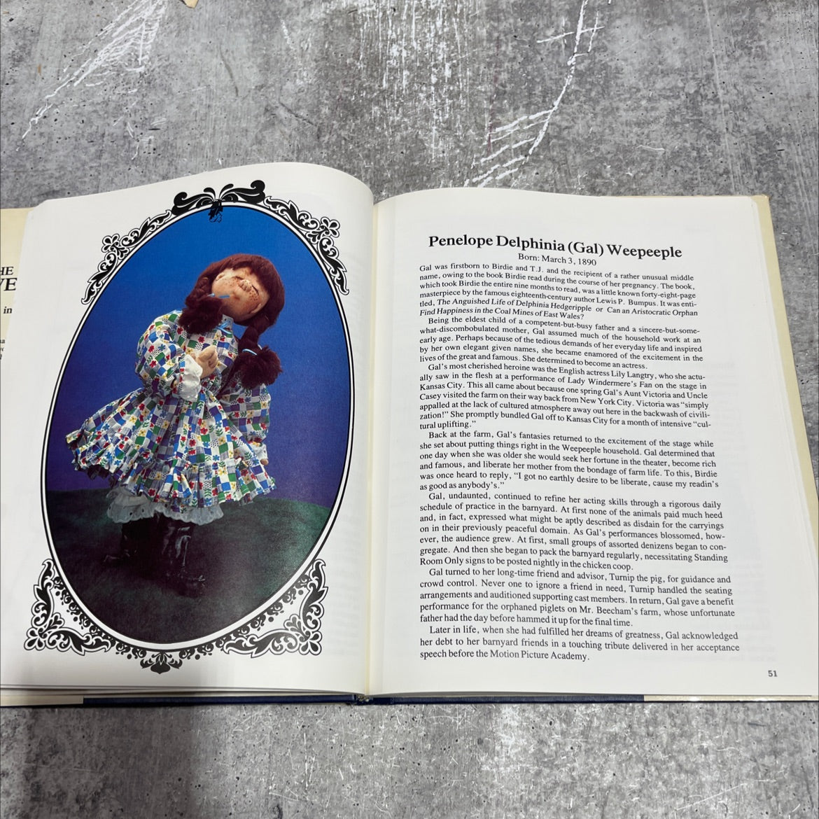 the weepeeple book, by Ed and Stevie Baldwin, 1983 Hardcover image 4