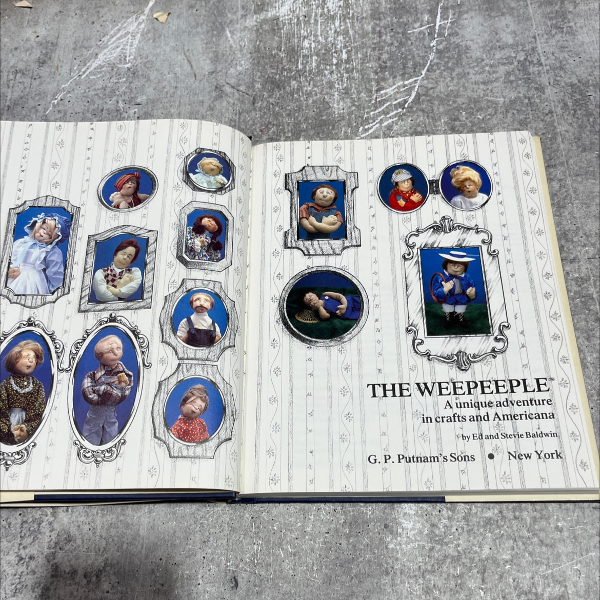 the weepeeple book, by Ed and Stevie Baldwin, 1983 Hardcover image 2