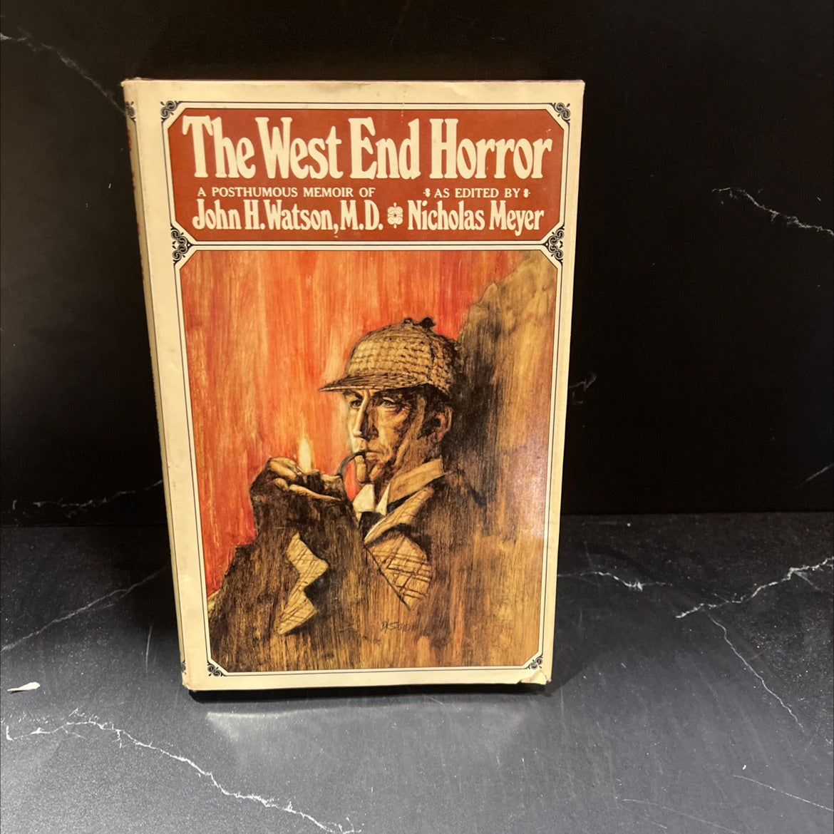 the west end horror book, by nicholas meyer, 1976 Hardcover image 1