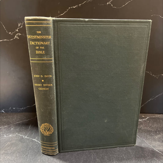 the westminster dictionary of the bible book, by john d. davis, henry snyder gehman, 1944 Hardcover image 1