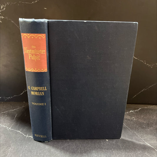 the westminster pulpit volume i the preaching of g. campbell morgan book, by g. campbell morgan, 1954 Hardcover image 1