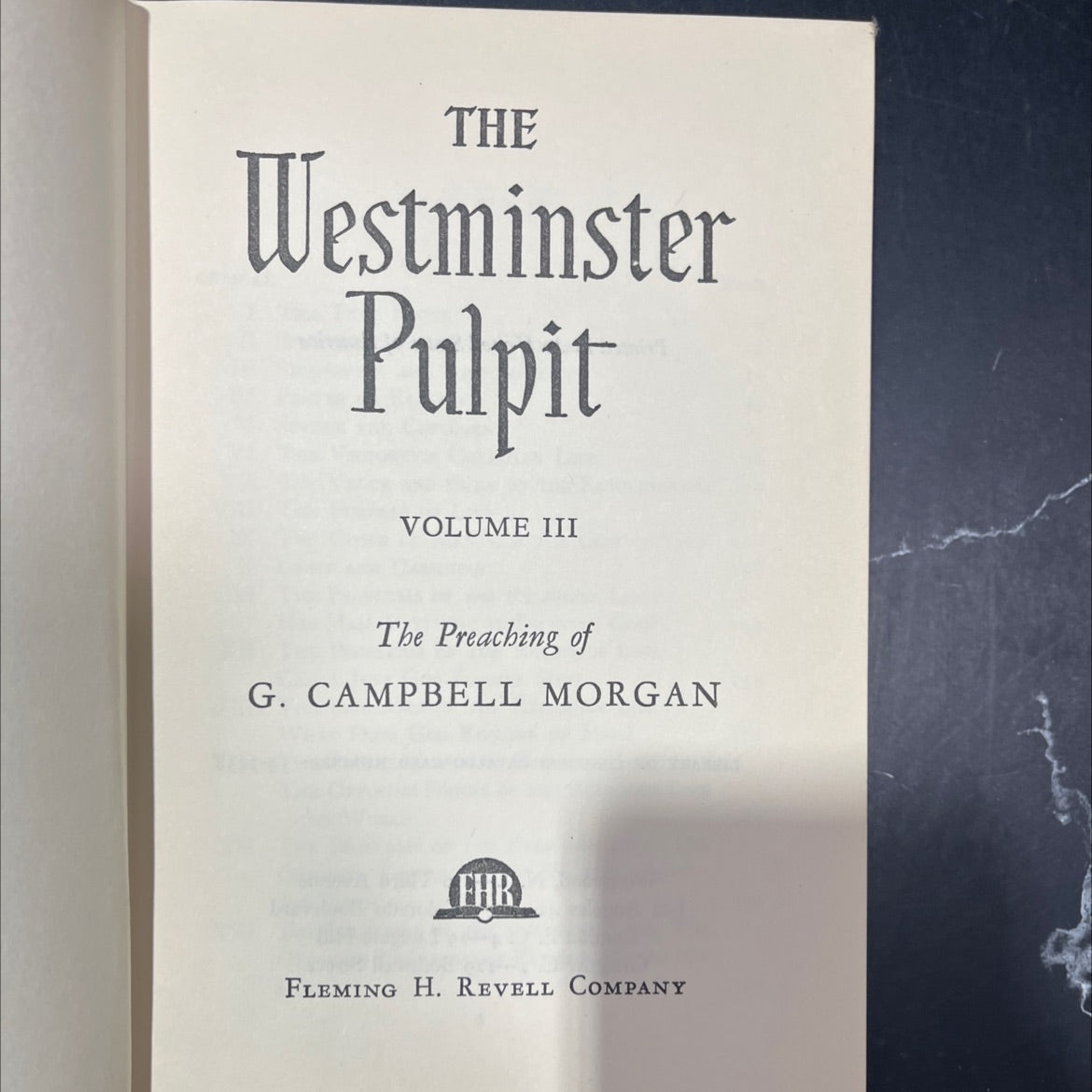 the westminster pulpit volume iii the preaching of g. campbell morgan book, by g. campbell morgan, 1970 Hardcover image 2