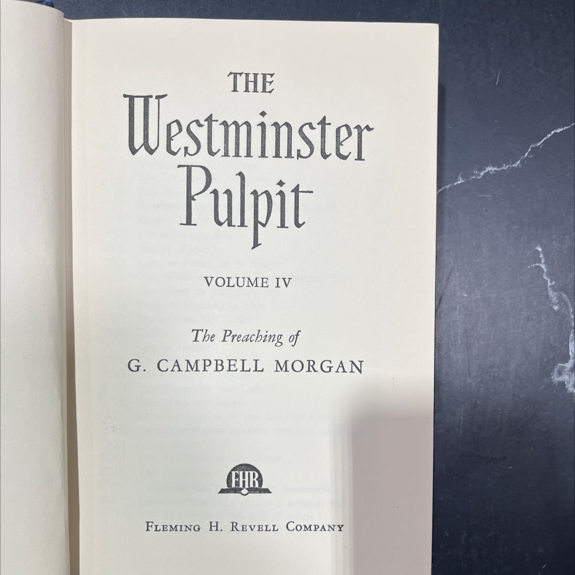 the westminster pulpit volume iv the preaching of g. campbell morgan book, by g. campbell morgan, 1970 Hardcover image 2