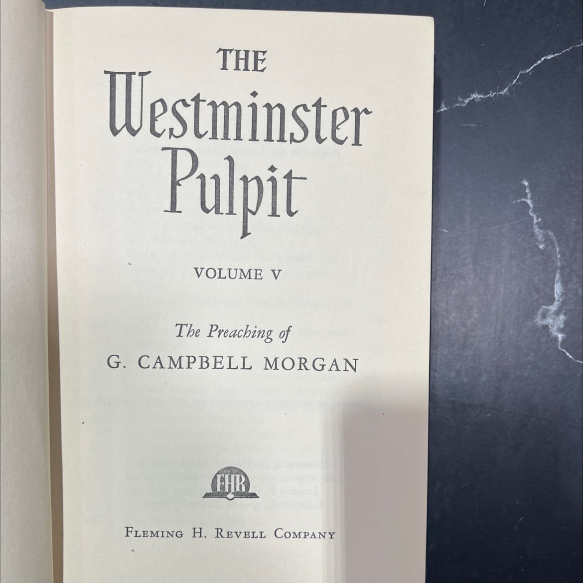 the westminster pulpit volume v the preaching of g. campbell morgan book, by g. campbell morgan, 1970 Hardcover image 2