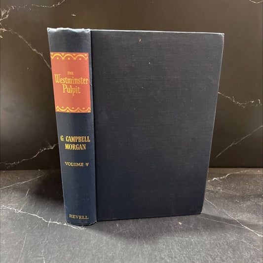 the westminster pulpit volume v the preaching of g. campbell morgan book, by g. campbell morgan, 1970 Hardcover image 1