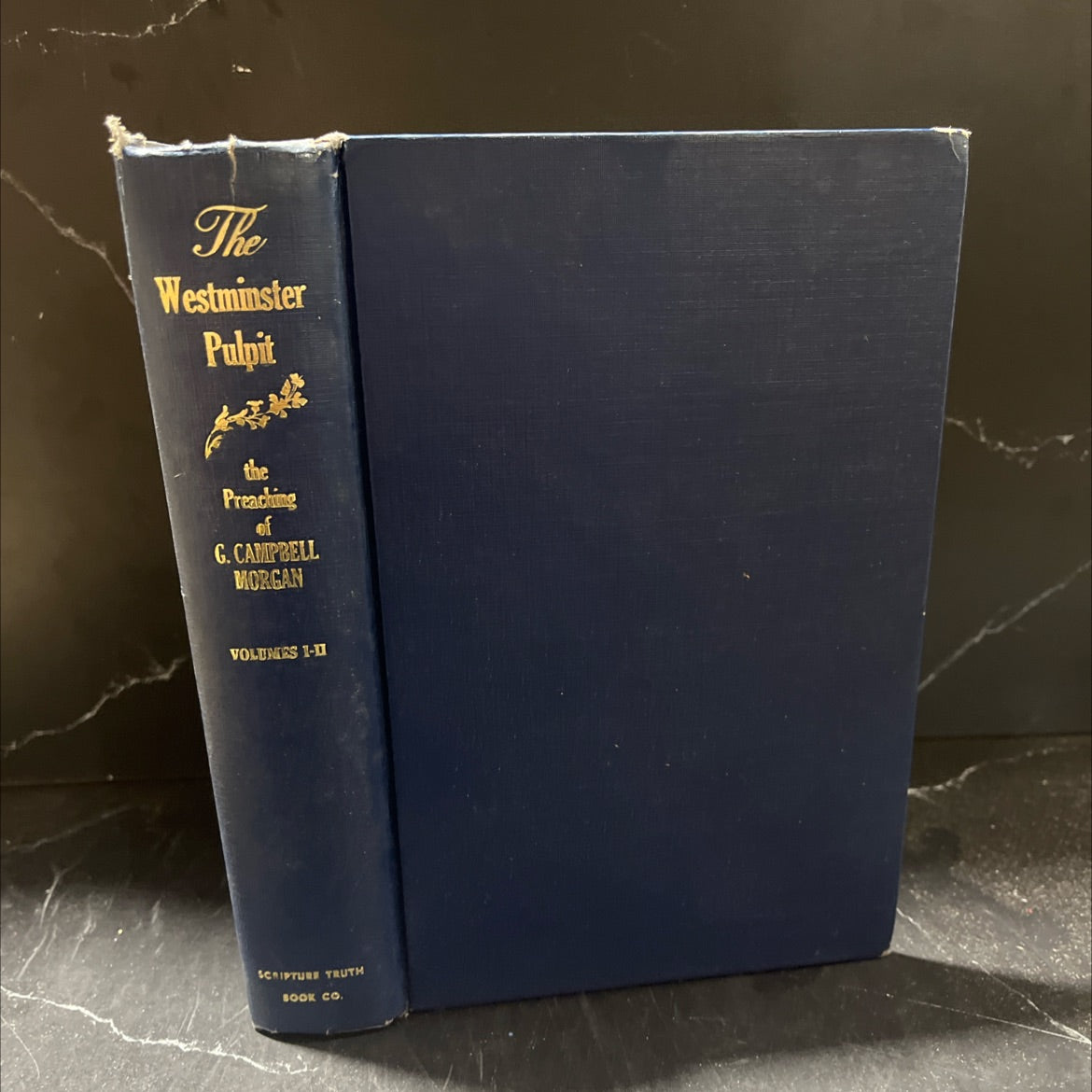 the westminster pulpit volumes i-ii the preaching of g. campbell morgan book, by g. campbell morgan, 1970 Hardcover image 1