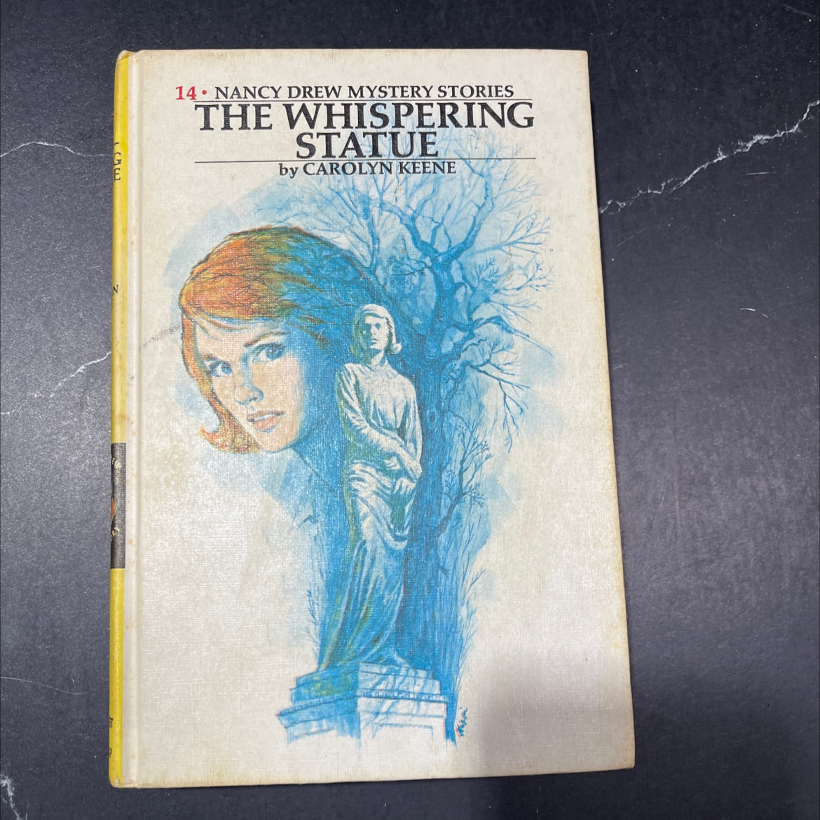 the whispering statue book, by carolyn keene, 1970 Hardcover image 1