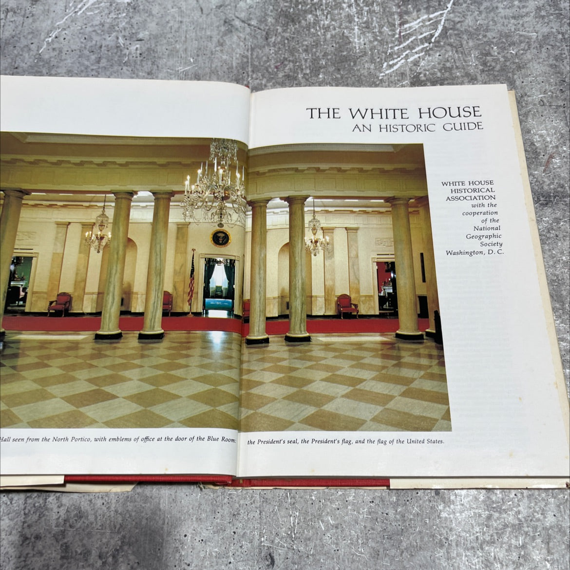 the white house an historic guide book, by white house historical association, 1982 Hardcover image 2