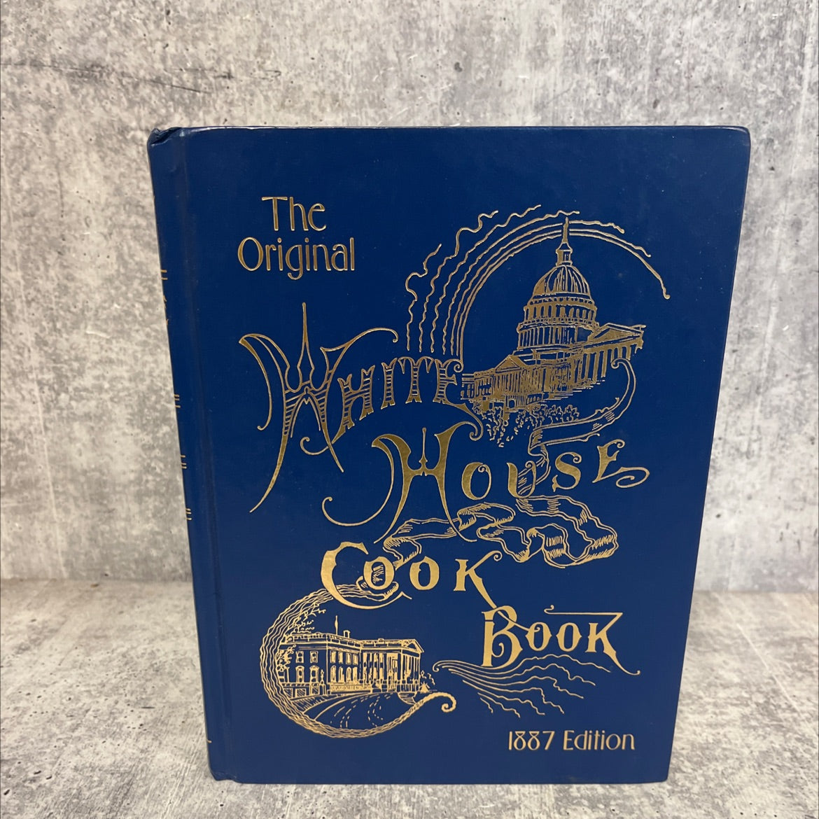 the white house cook book book, by mrs. fl. gillette and bugo ziemann, 2003 Hardcover image 1