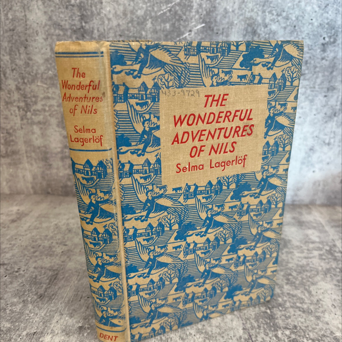 the wonderful adventures of nils book, by selma lagerlöf, 1966 Hardcover, Vintage image 1