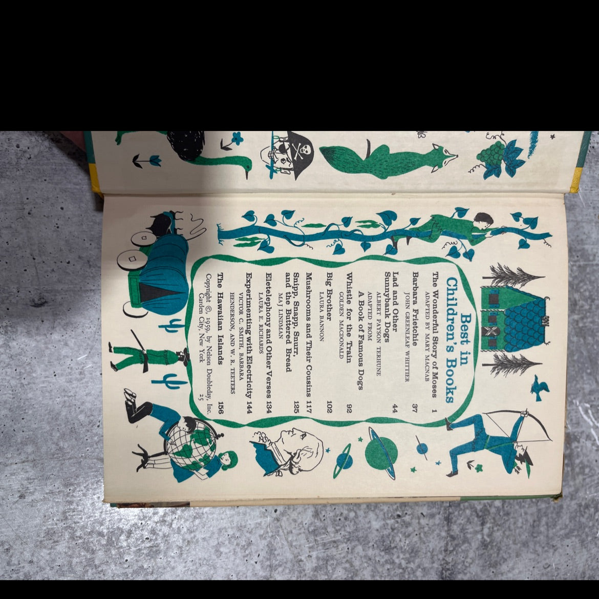 the wonderful story of moses book, by mary macnab, 1959 Hardcover image 2