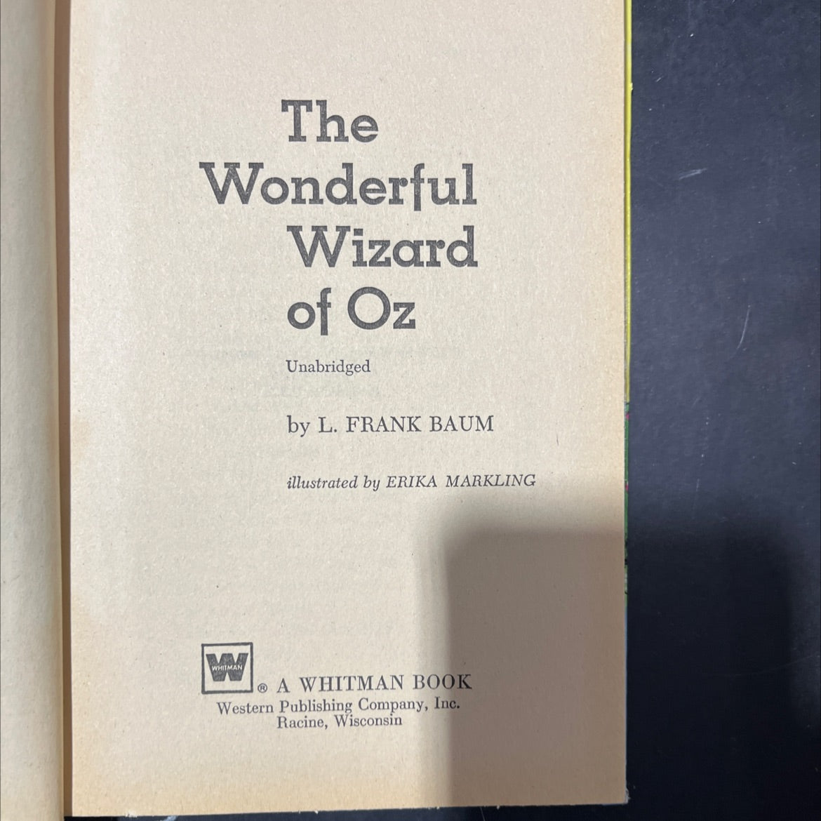 the wonderful wizard of oz unabridged book, by l. frank baum, 1970 Hardcover image 2