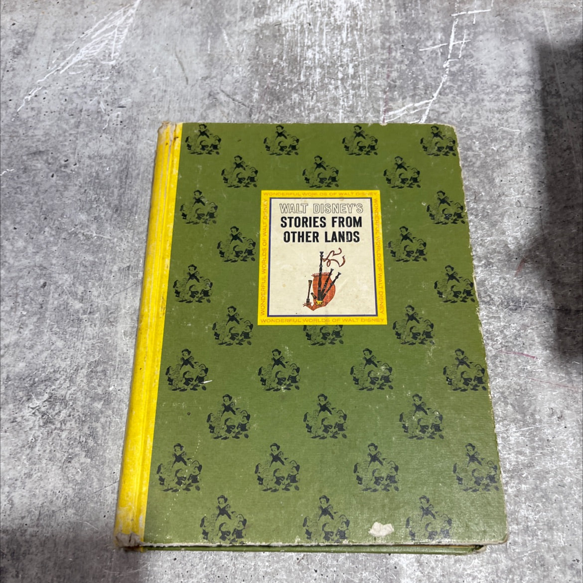 the wonderful worlds of walt disney stories from other lands book, by trady knapp algar, 1965 Hardcover image 1