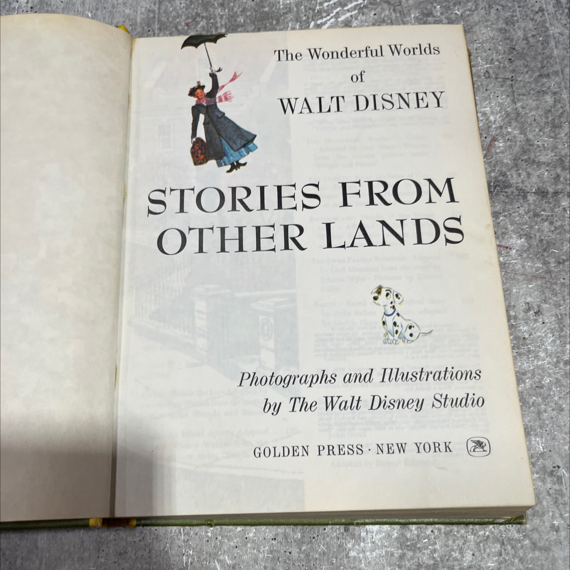 the wonderful worlds of walt disney stories from other lands book, by not stated, 1965 Hardcover image 2
