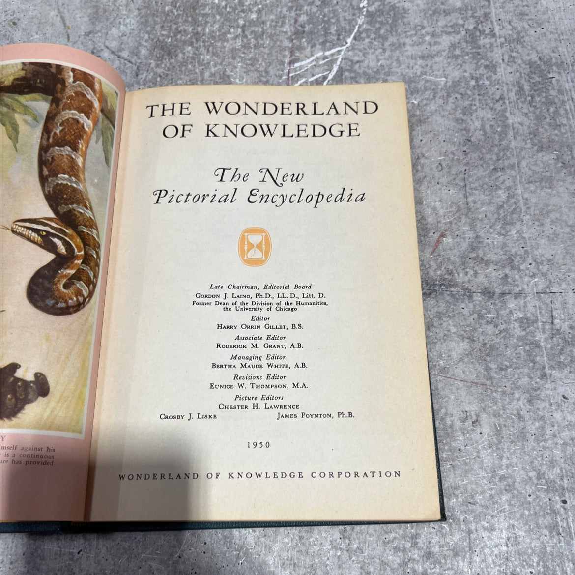 the wonderland of knowledge book, by gordon j. laing, harry orrin gillet, roderick m. grant, bertha maude white, eunice image 2