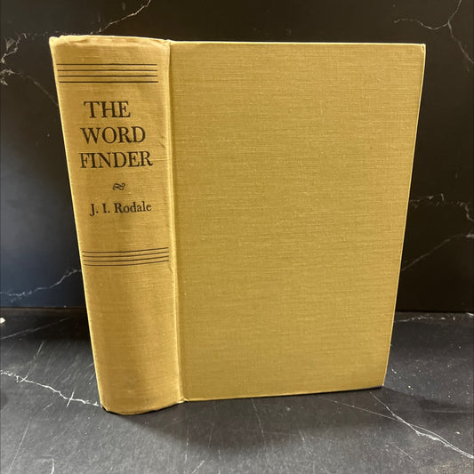 the word finder book, by j. i. rodale, 1959 Hardcover image 1